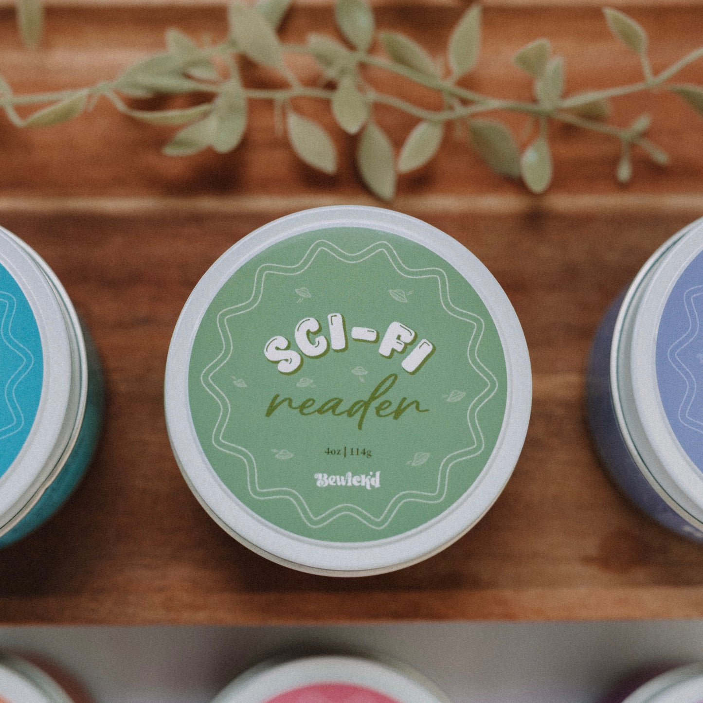 SCI-FI READER - Book-Inspired 4oz Candle