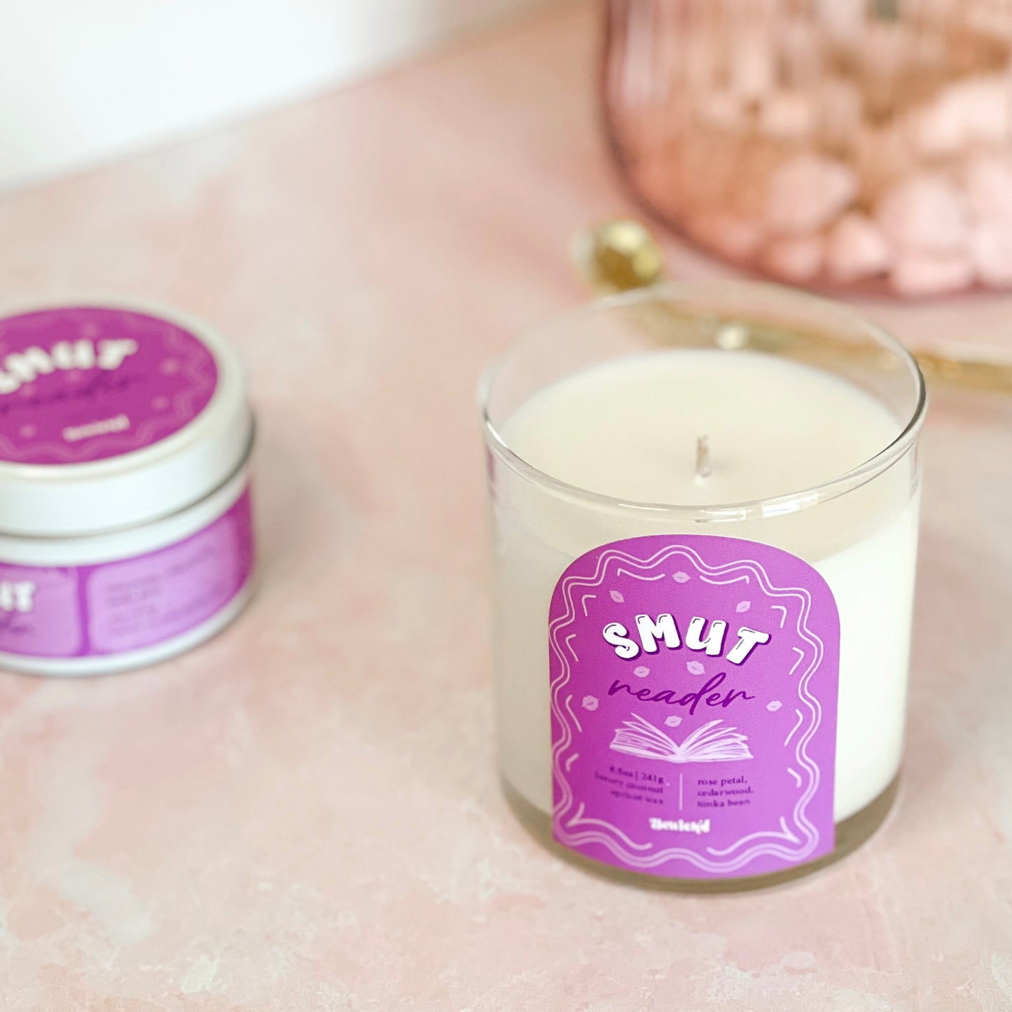 SMUT READER - Book-Inspired Candle