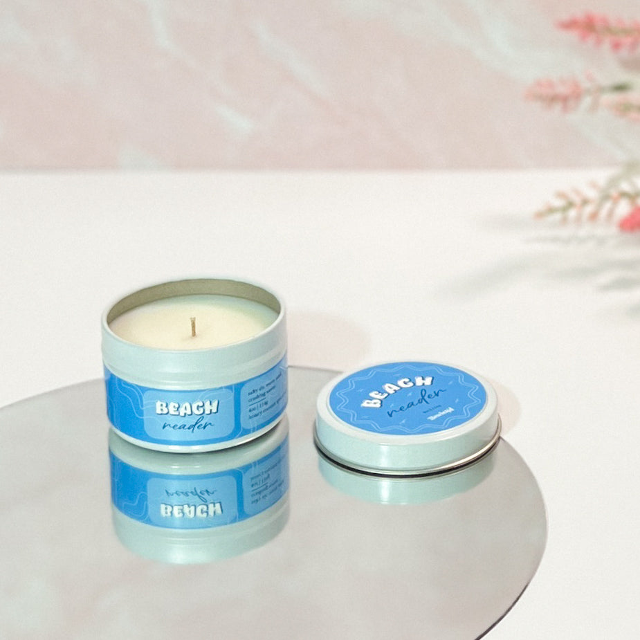 BEACH READER - 4oz Book-Inspired Candle