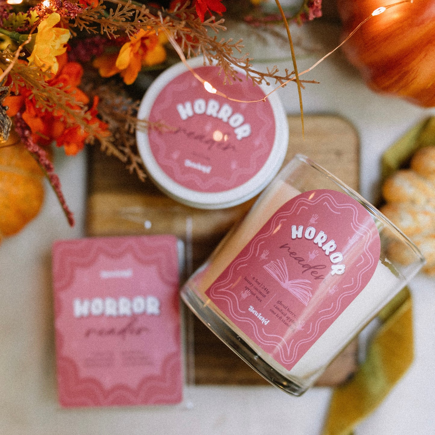 Horror Reader 4oz Candle