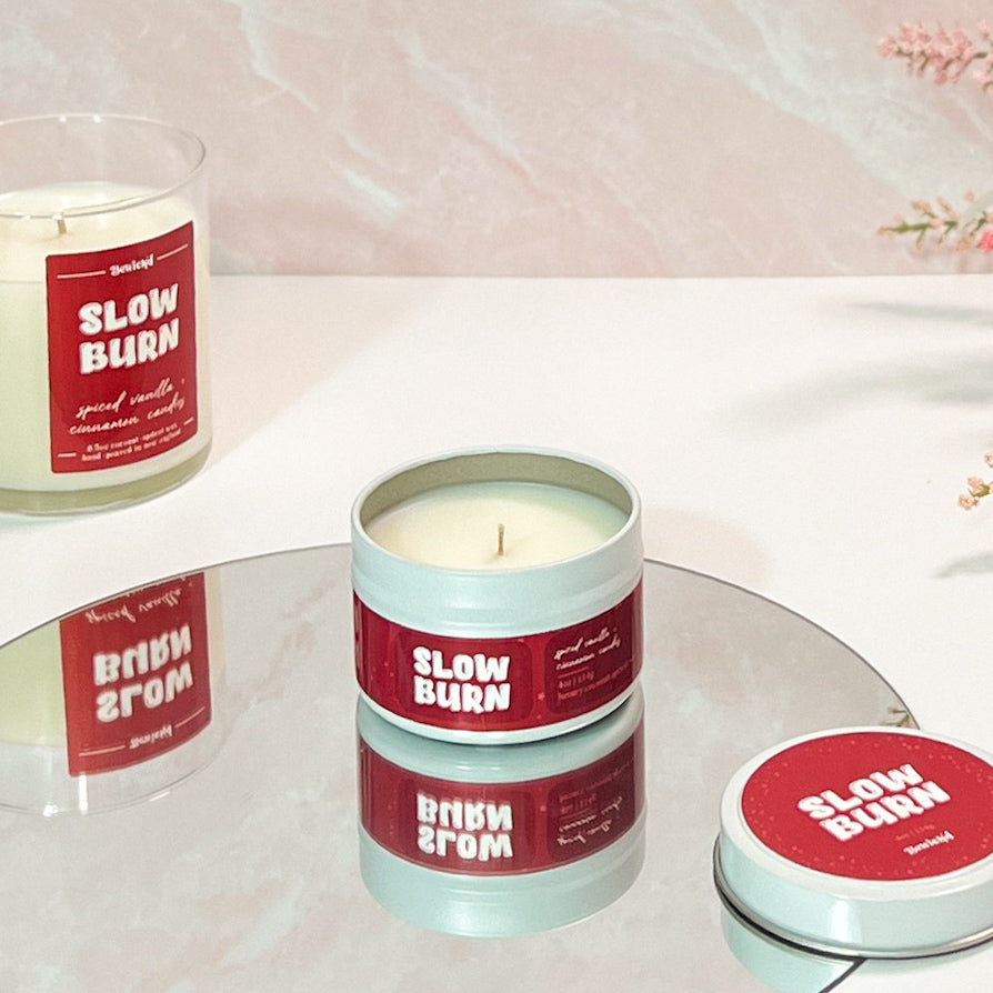SLOW BURN - 4oz Book-Inspired Candle