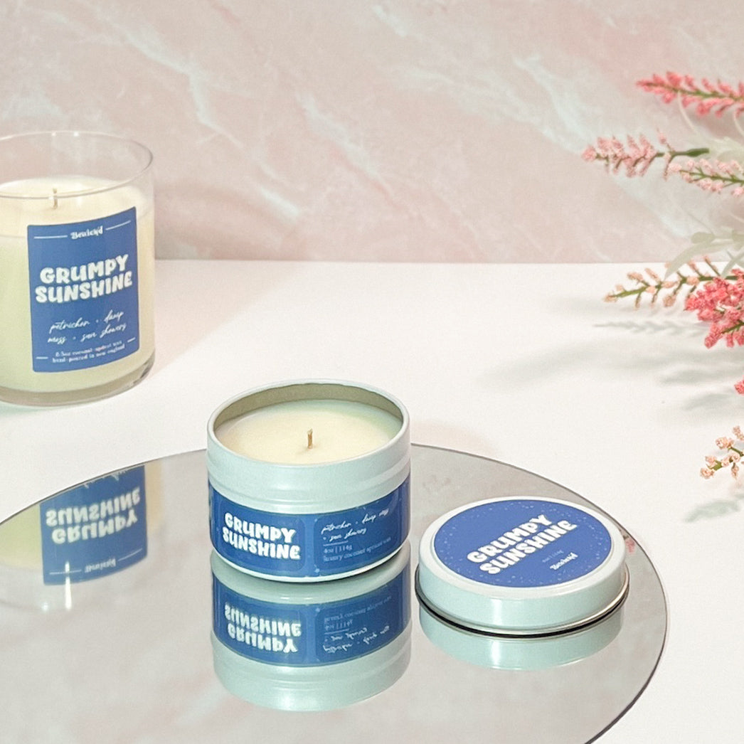 GRUMPY SUNSHINE - 4oz Book-Inspired Candle