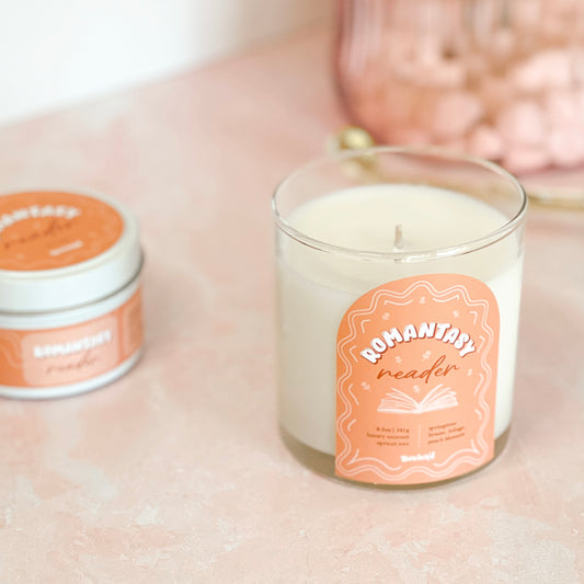 Romantasy Reader Candle