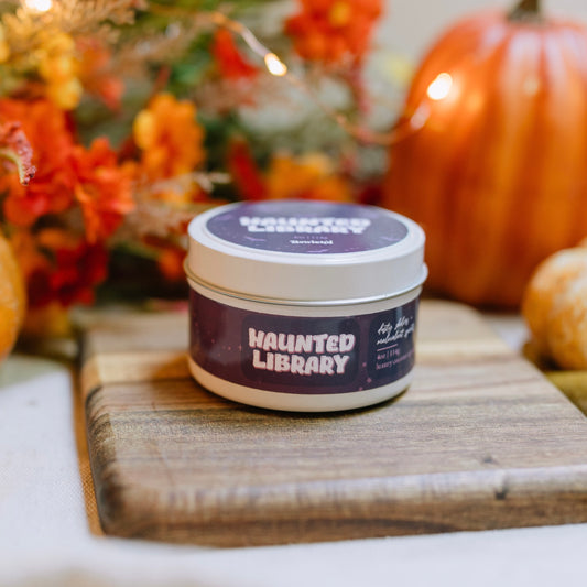 Haunted Library 4oz Candle