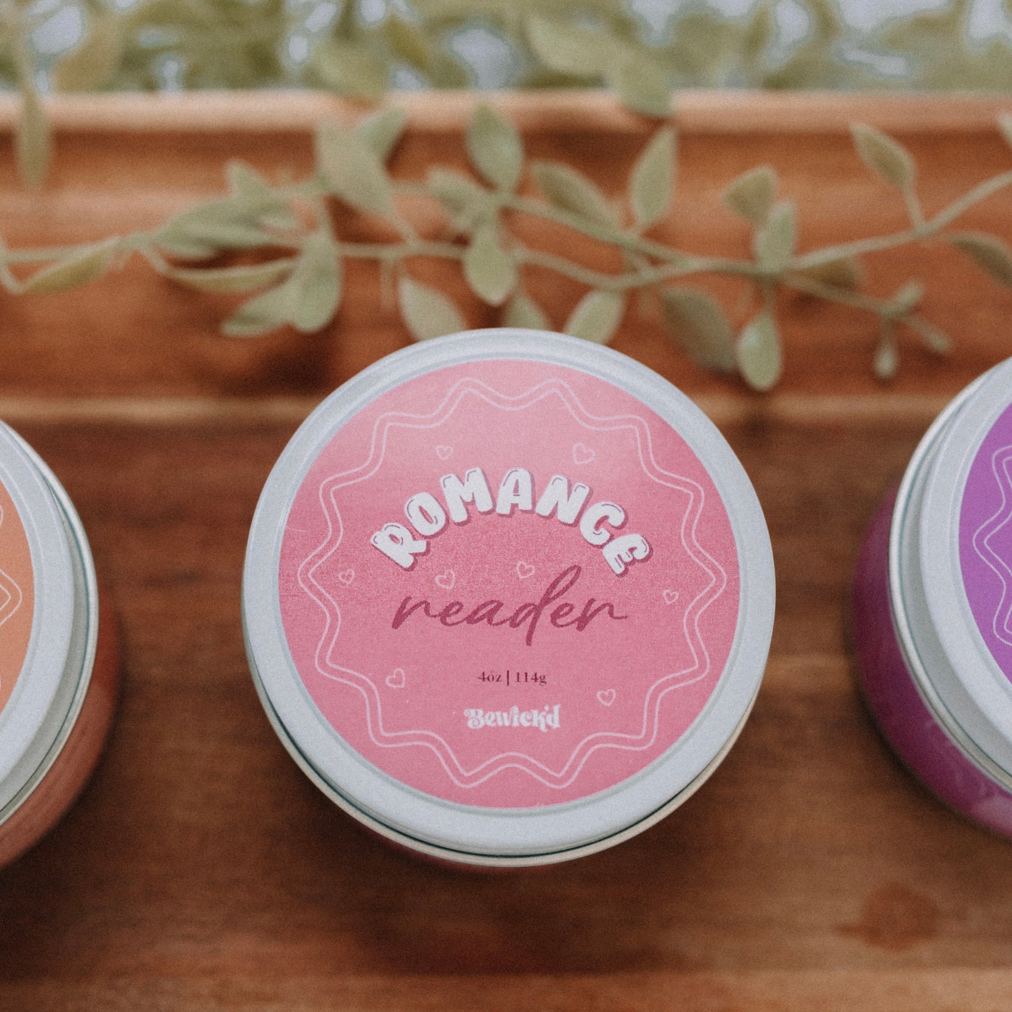 ROMANCE READER - Book-Inspired 4oz Candle