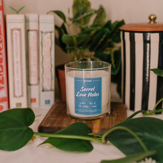 Secret Love Notes 8.5oz Candle