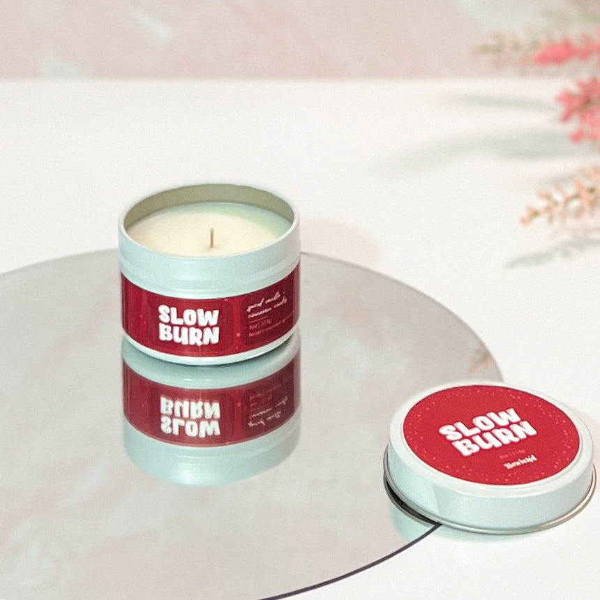 SLOW BURN - 4oz Book-Inspired Candle