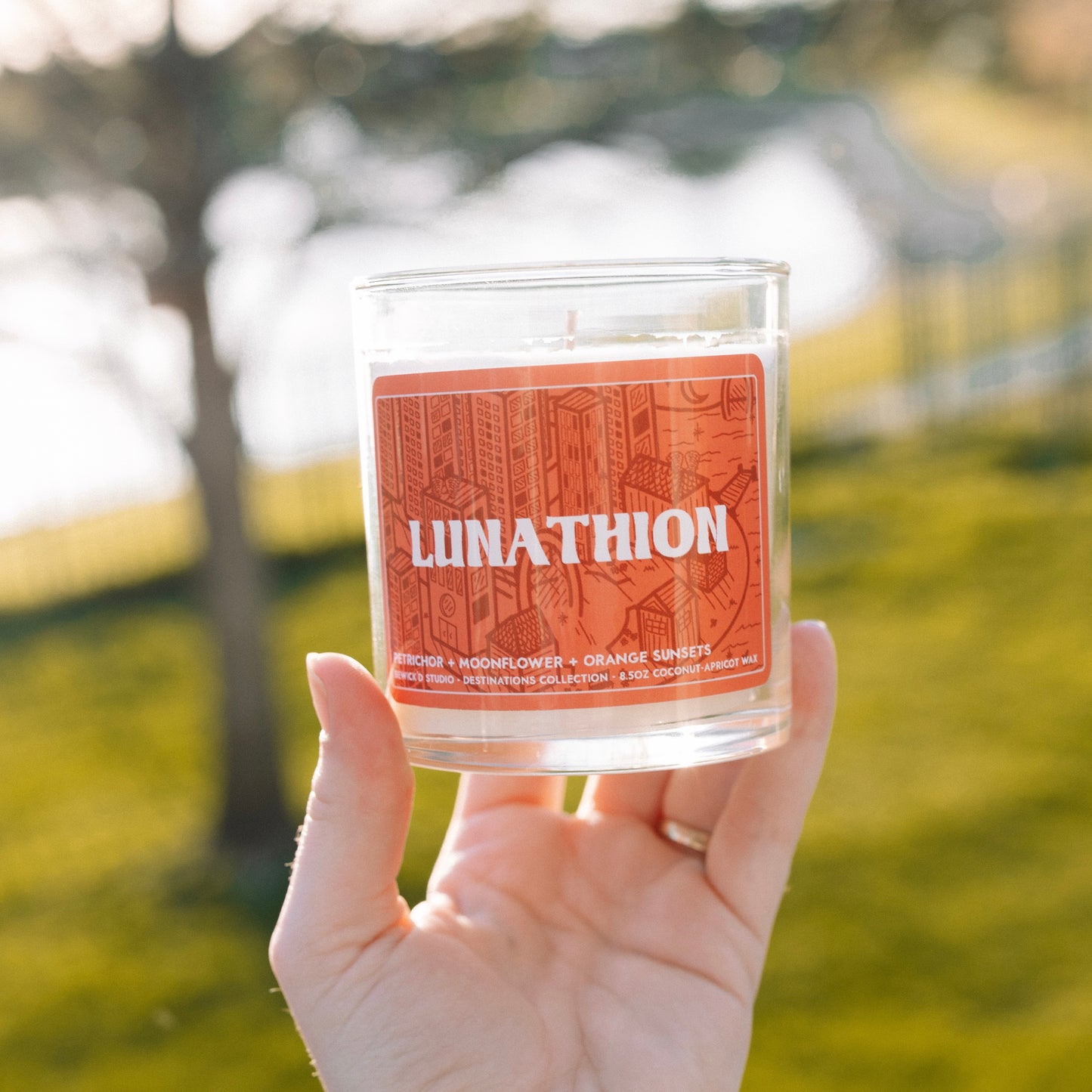 LUNATHION - Crescent City inspired Candle