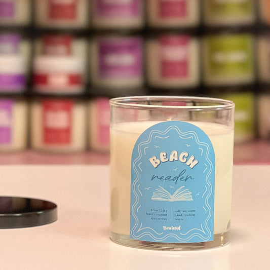 Beach Reader Candle