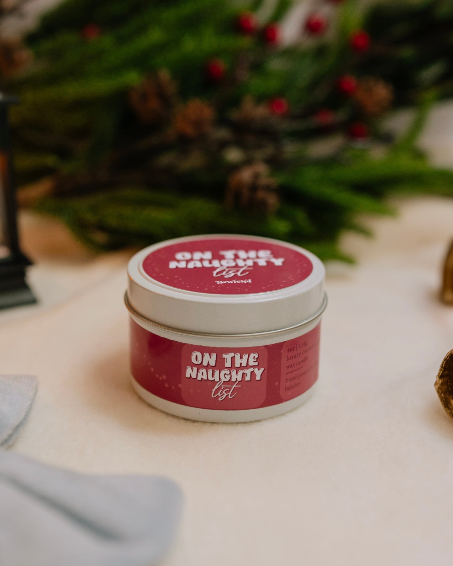 On Santa's List 4oz Candle