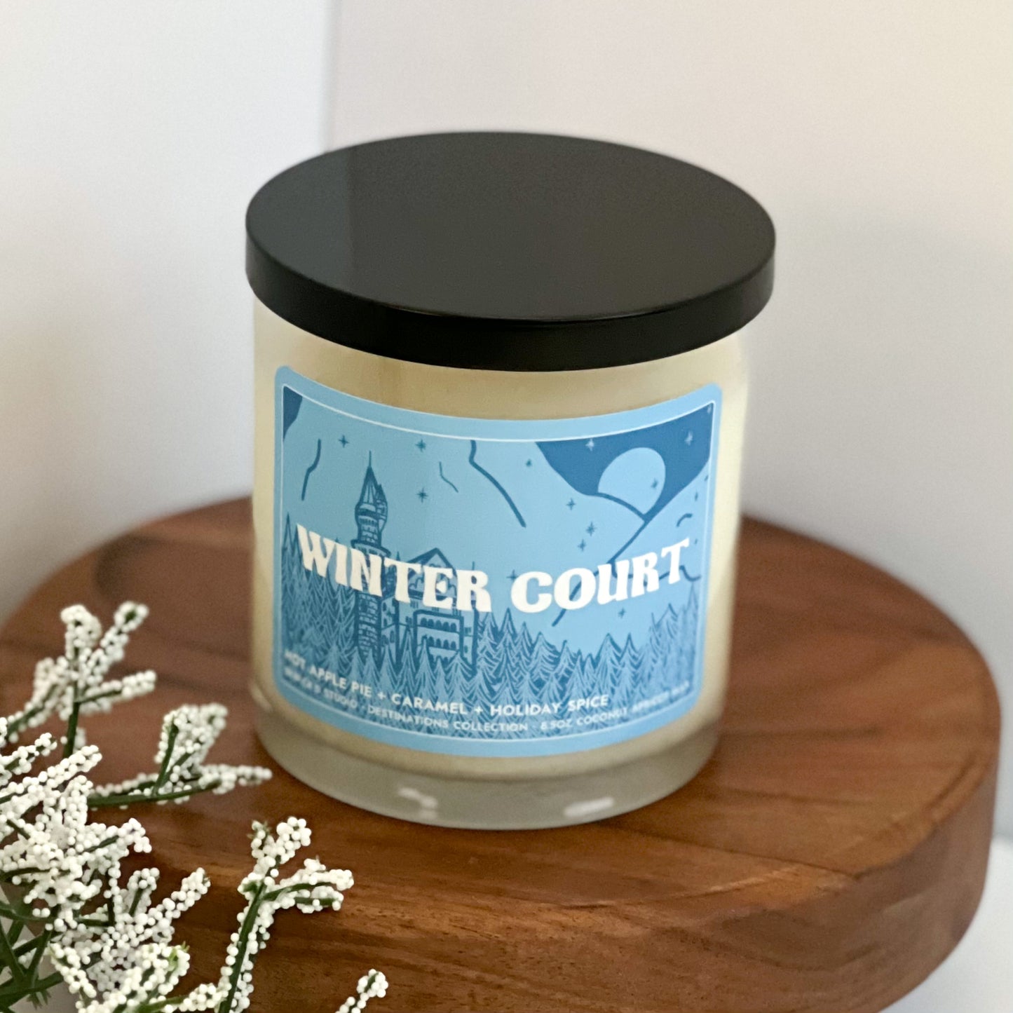 WINTER COURT - A Court of Thorns and Roses inspired Candle