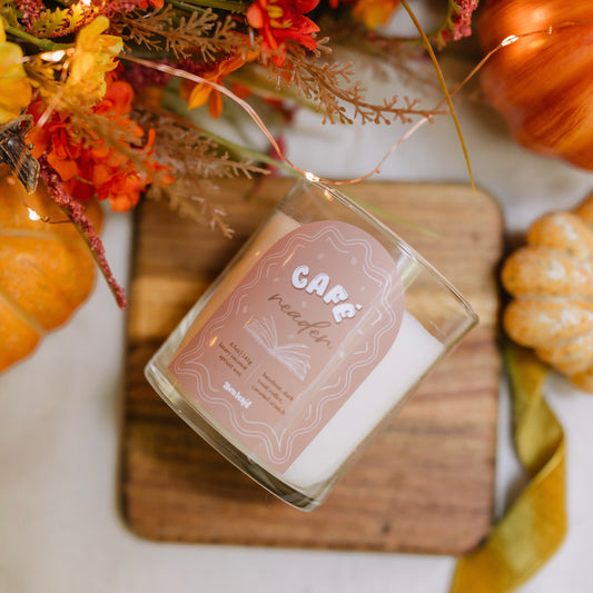 Cafe Reader Candle