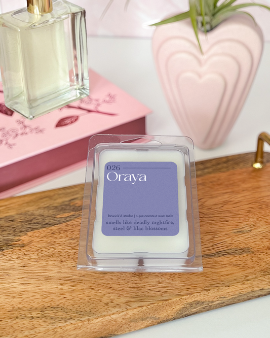 ORAYA - Crowns of Nyaxia-inspired Wax Melt