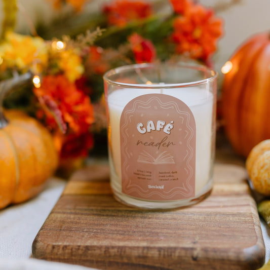 Cafe Reader Candle
