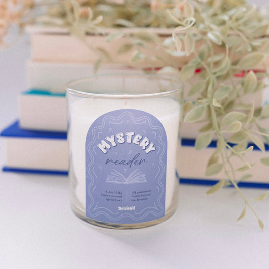 MYSTERY READER - Book-Inspired Candle
