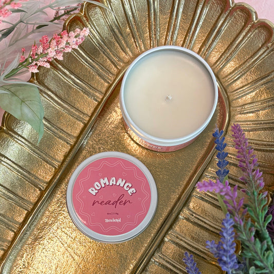 ROMANCE READER - Book-Inspired 4oz Candle