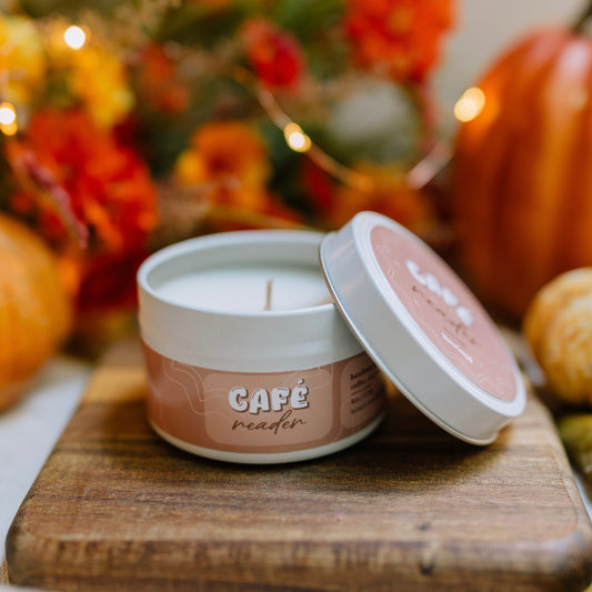 Cafe Reader 4oz Candle
