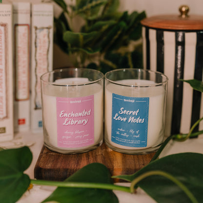 Secret Love Notes 8.5oz Candle