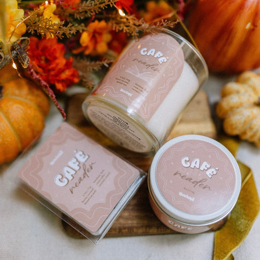 Cafe Reader 4oz Candle