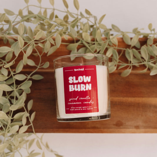 SLOW BURN - Book Trope inspired Candle
