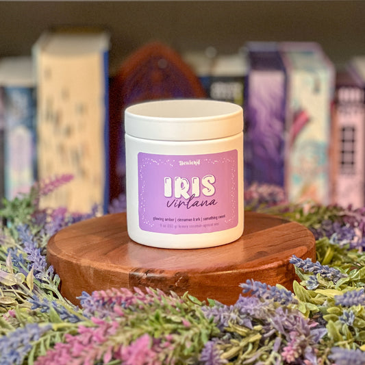 IRIS - Book-Inspired Candle