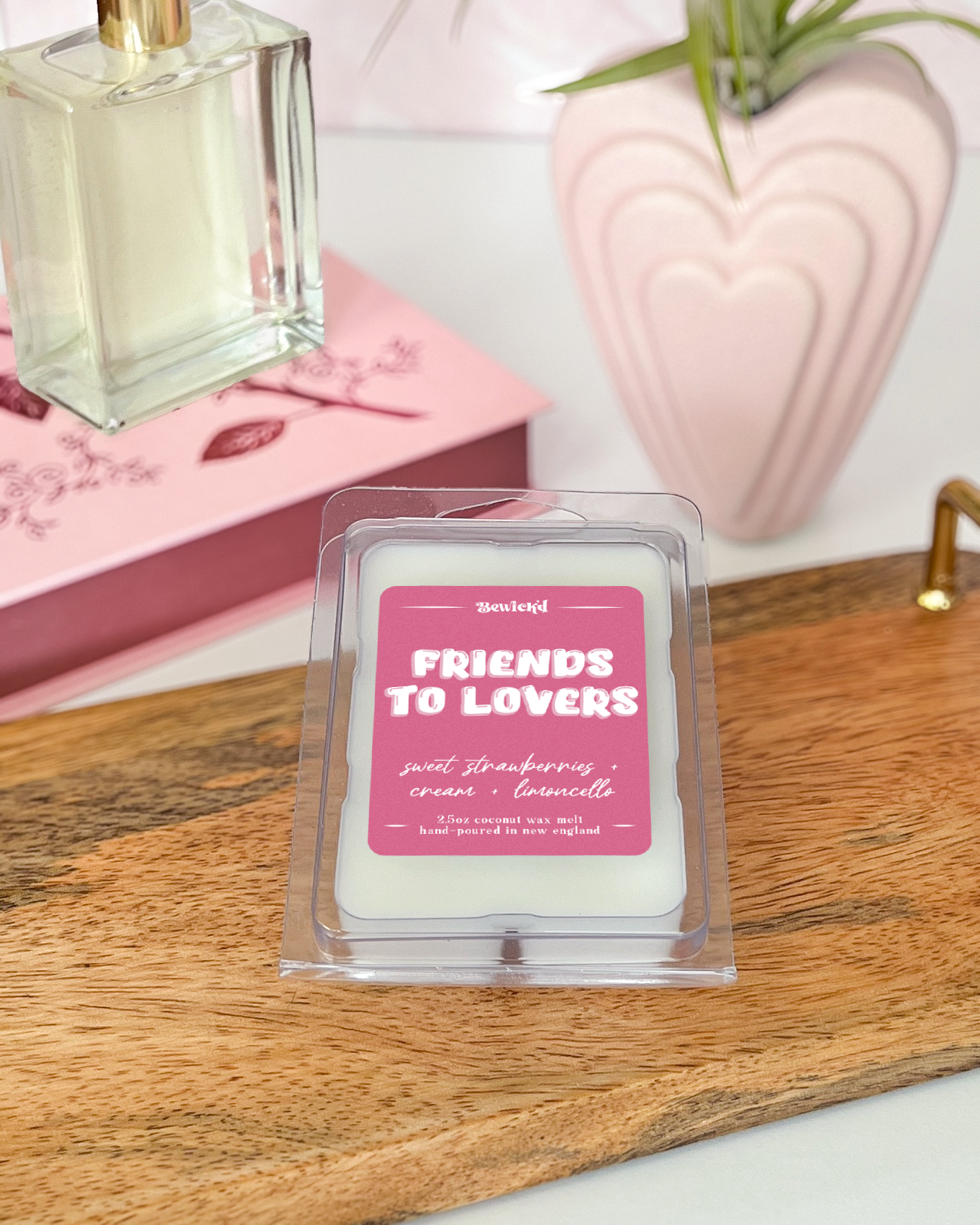 FRIENDS TO LOVERS - Book Trope inspired Wax Melt