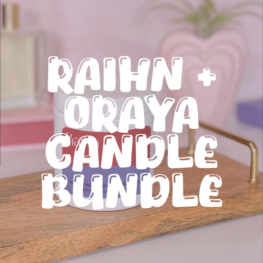 RAIHN + ORAYA BUNDLE - Crowns of Nyaxia-inspired Candles