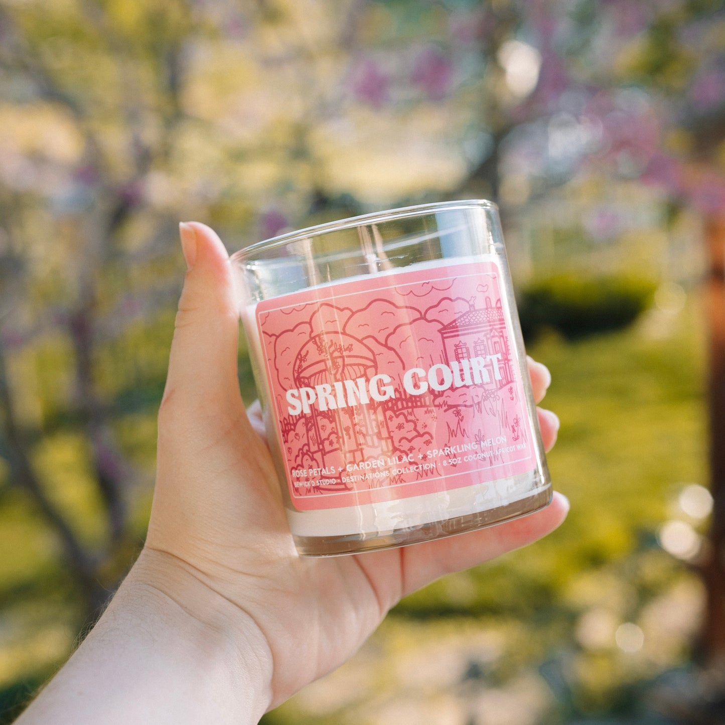 SPRING COURT - A Court of Thorns and Roses inspired Candle