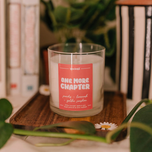 One More Chapter Candle