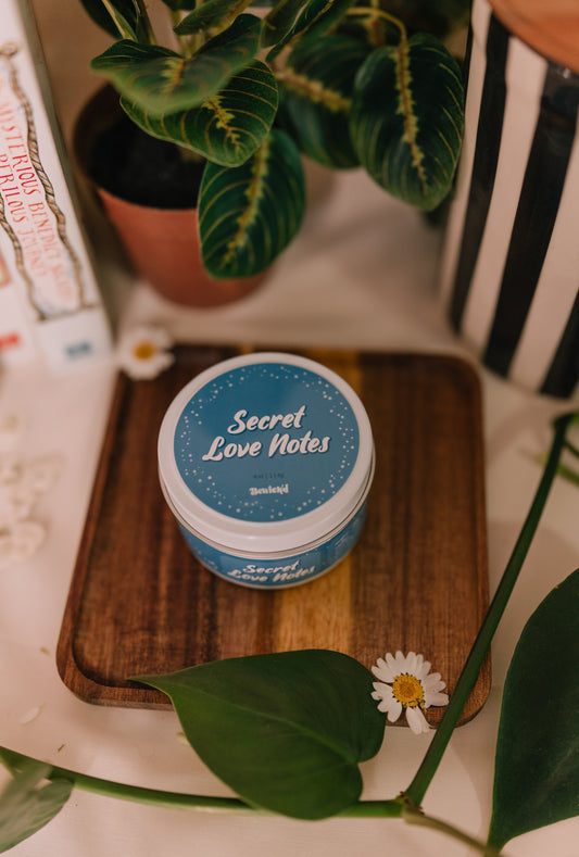 Secret Love Notes 4oz Candle