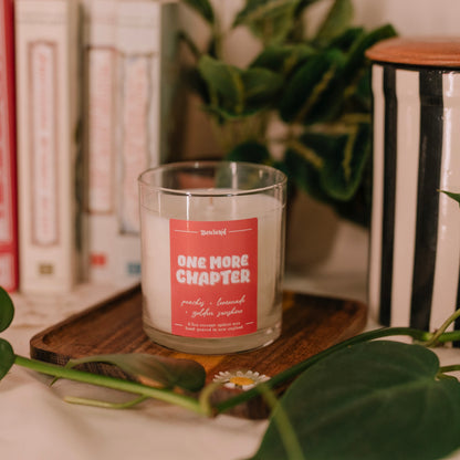 One More Chapter Candle