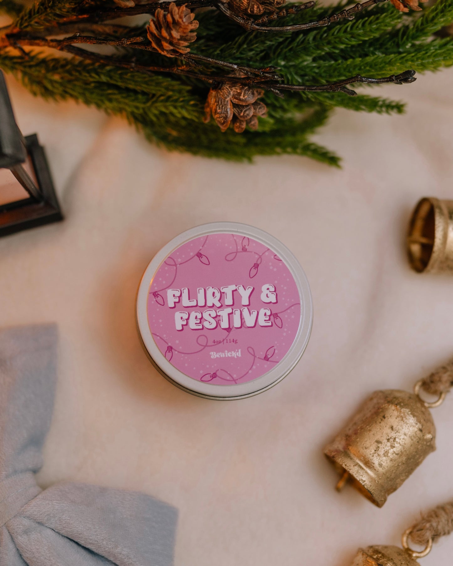 Flirty & Festive 4oz Candle