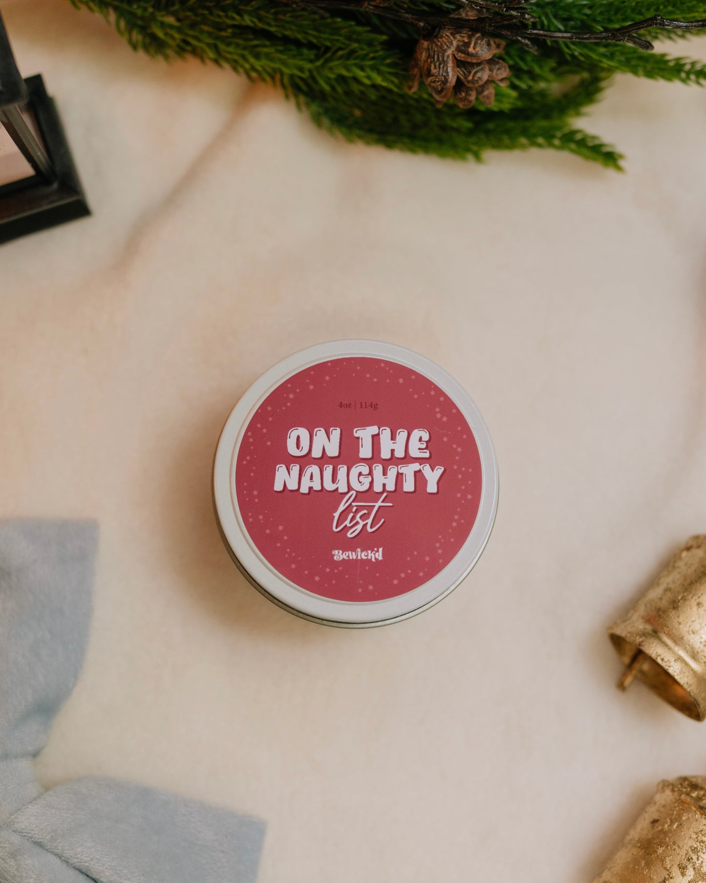 On Santa's List 4oz Candle