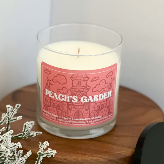 Peach's Garden - Coconut Wax Candle