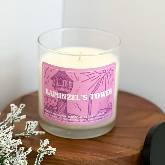 Rapunzel's Tower - Coconut Wax Candle