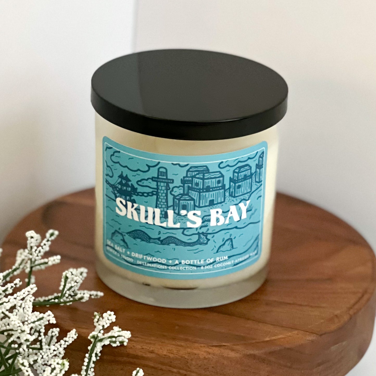 Skull's Bay - Coconut Wax Candle